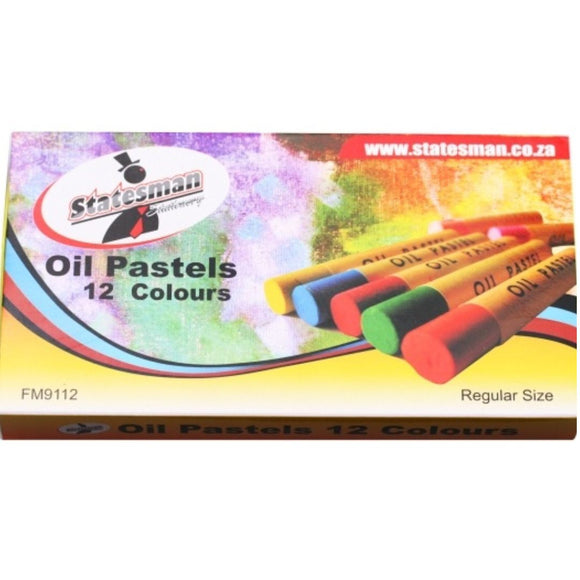 Statesman Oil Pastels 12's