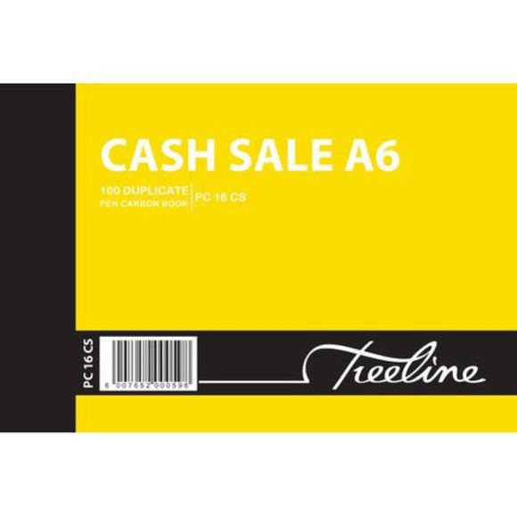 Treeline A6 Duplicate Cash Sale Book