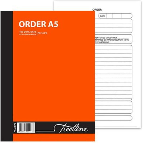 Treeline A5 Order Book