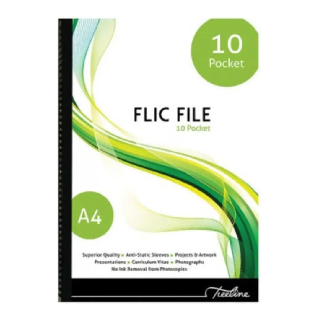 Flip File Note Treeline Flip Files Assorted Pockets