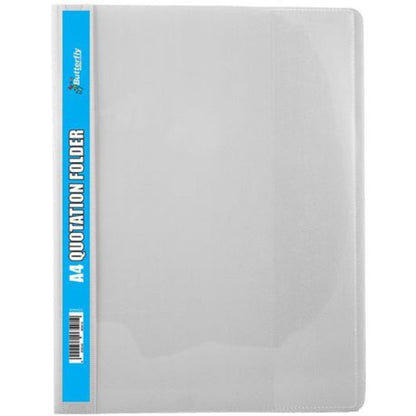 A4 Quotation Folders Assorted Colours