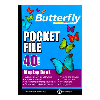 Butterfly Flip Files Assorted Sizes