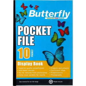 Butterfly Flip Files Assorted Sizes