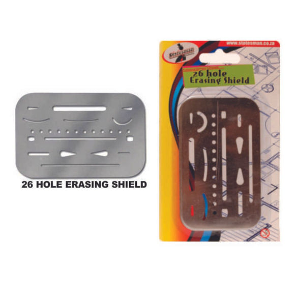 Statesman 26 Hole Erasing Shield