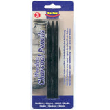 Rolfes Woodless Charcoal Pencils Pack of 3 - Assorted Types