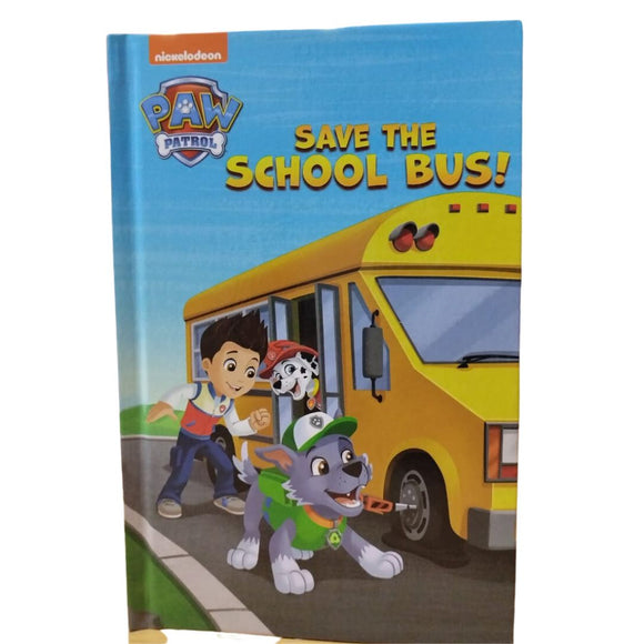 Butterfly Reading Book Paw Patrol Save the School Bus