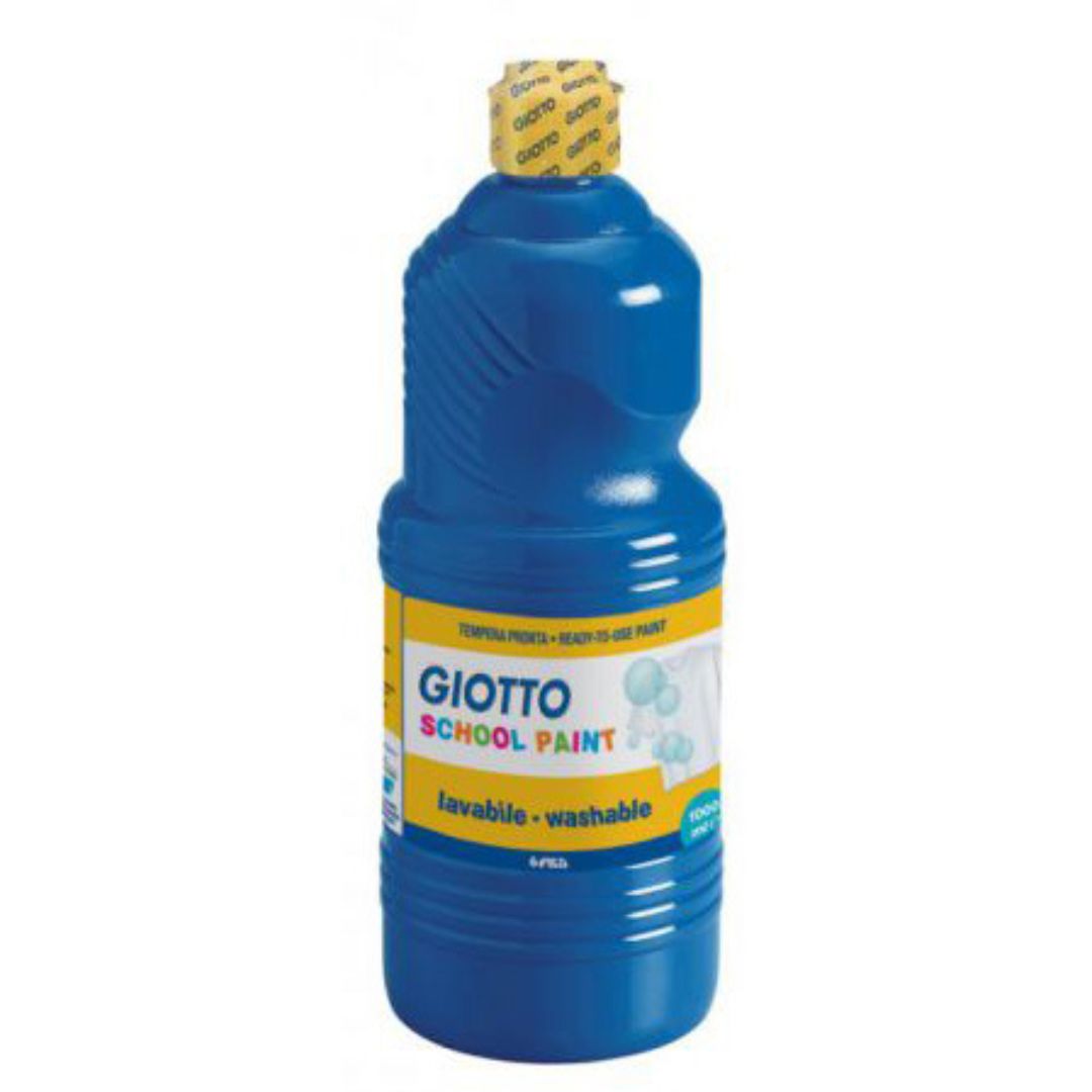 Giotto School Paint Assorted Colours 1000ml/1L