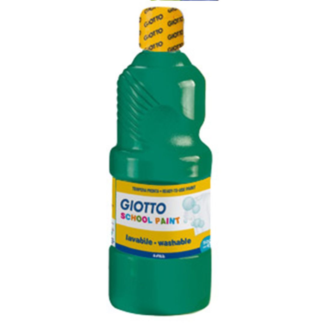 Giotto School Paint 500ml Assorted Colours