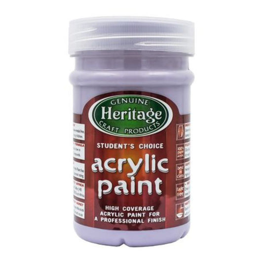 Heritage Acrylic Paint 250ml Assorted Colours