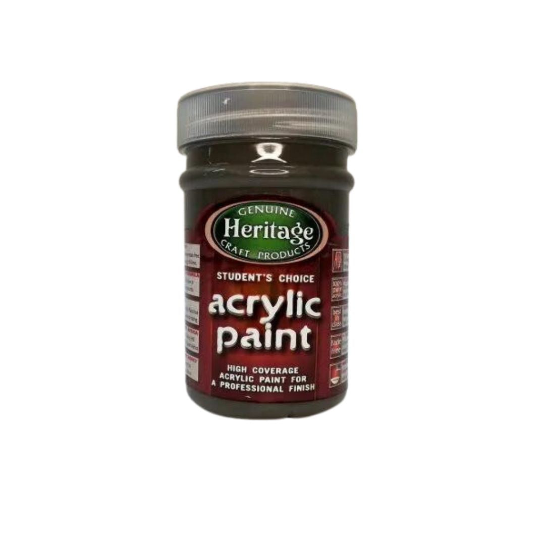 Heritage Acrylic Paint 250ml Assorted Colours