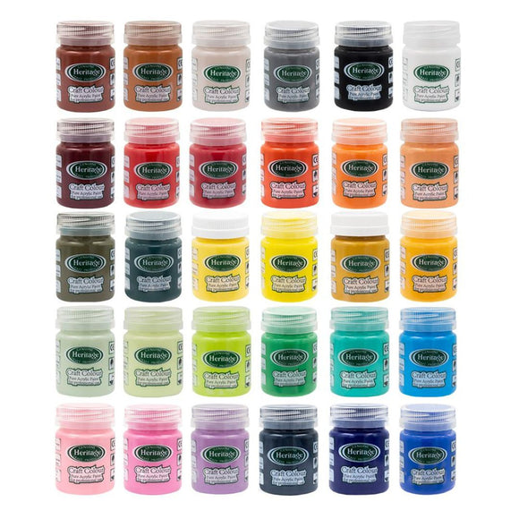 Acrylic Paint 50ml Assorted Colours