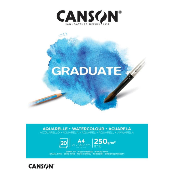 Canson Graduate Watercolour Pad