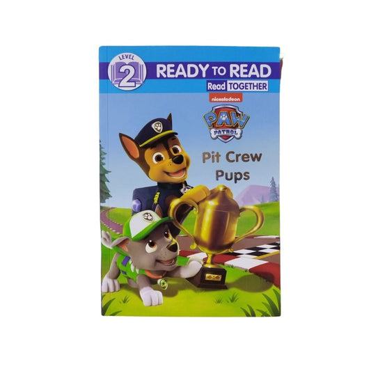 Butterfly Reading Book Pit Crew Pups