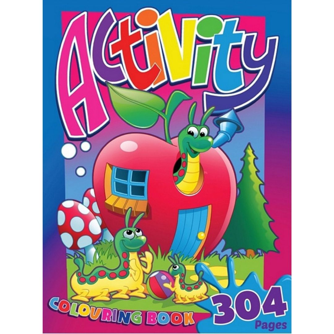 Butterfly Activity Colouring Book 304 Pages