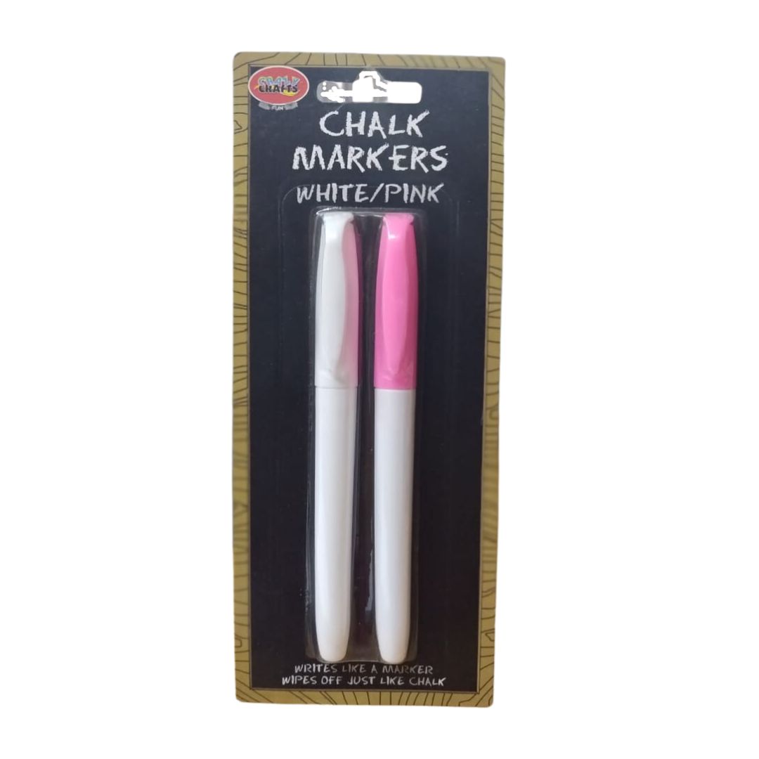 Chalk Markers Set of Two Assorted Colours