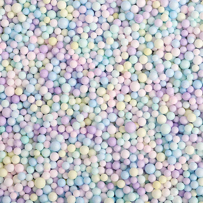 Crazy Craft Styrofoam Beads - Pastel Mix,