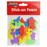 Stick On Foam Stickers Assorted