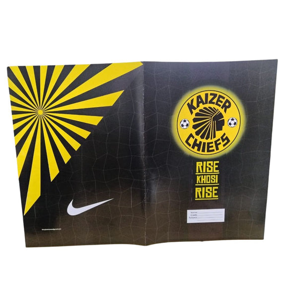 A4 Precut-Book Covers- Kaizer Chiefs Themed Pack of 5
