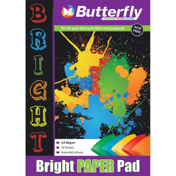Butterfly Bright Paper Pad