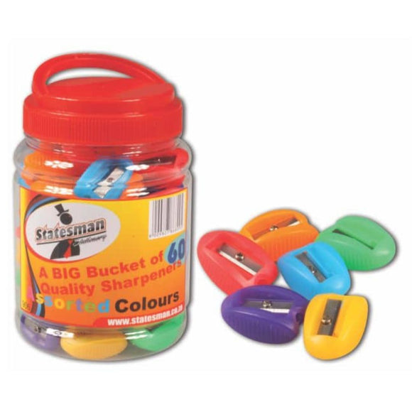 Sharpeners Assorted Colours Single