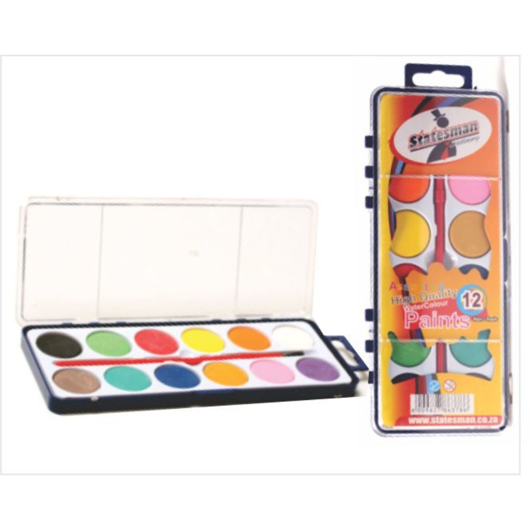 Poster Paint Set of 12 Colours.