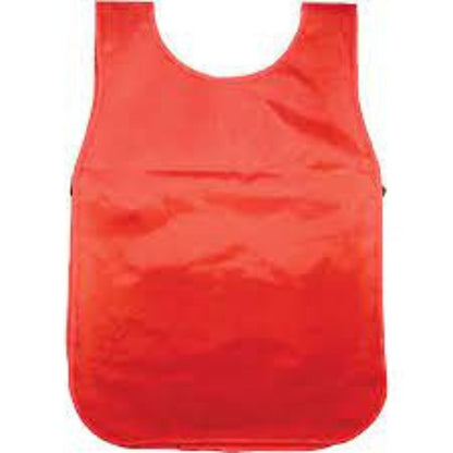 Plastic Aprons Red