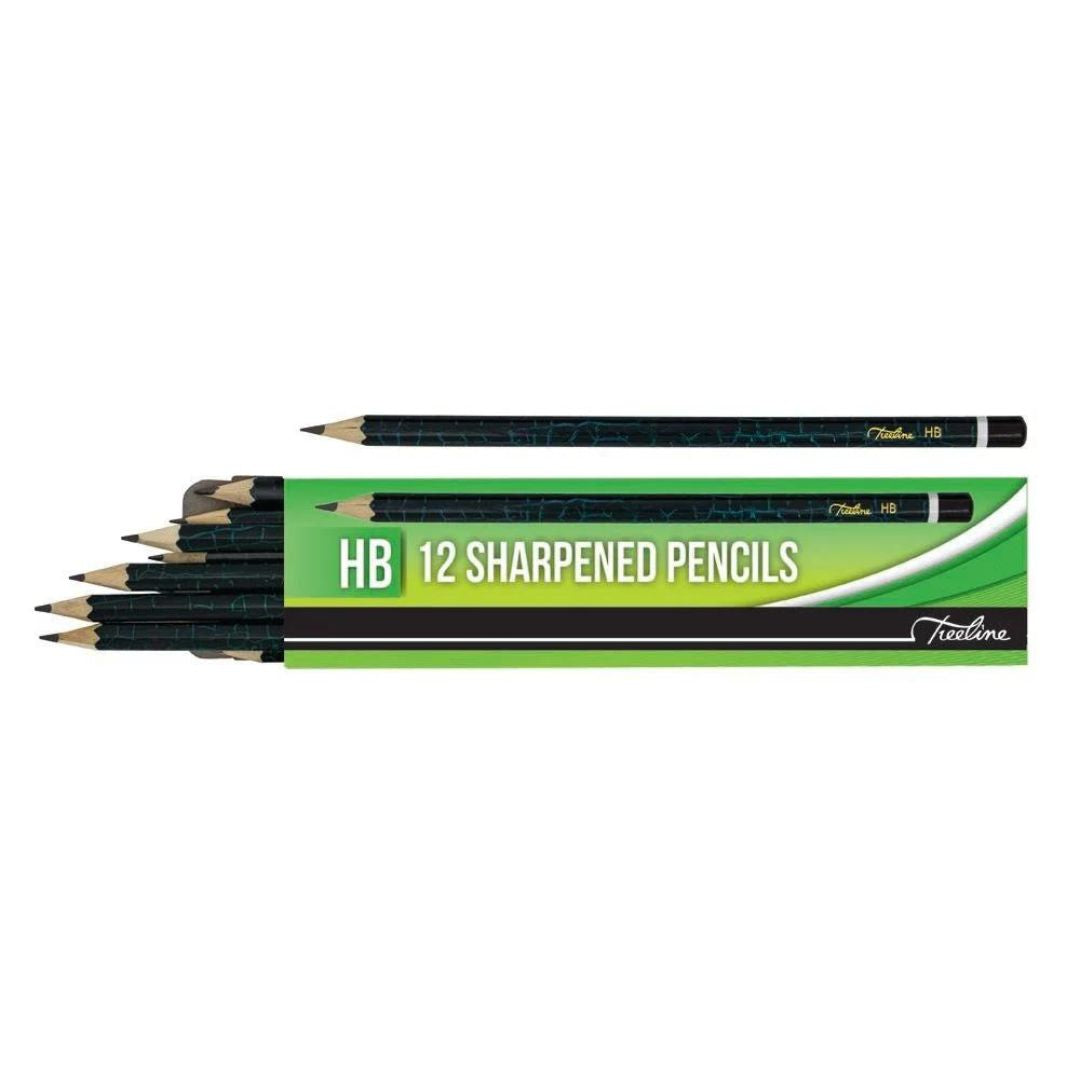 Treeline HB Pencils 12 Pack