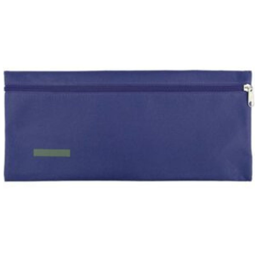 Polyester Pencil Bag 33cm Assorted Colours