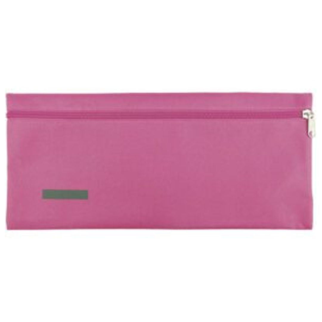 Polyester Pencil Bag 24.5cm Assorted Colours