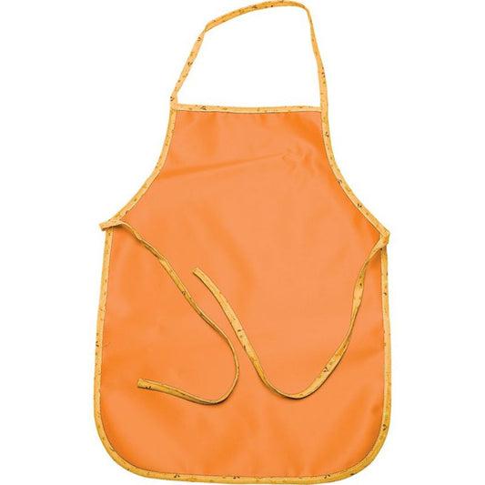 Apron Single Plain Orange