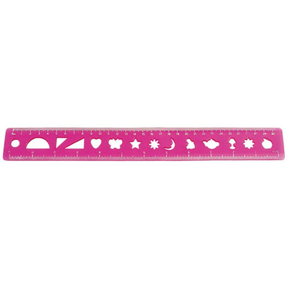 Trefoil Funky Rulers Assorted Colours