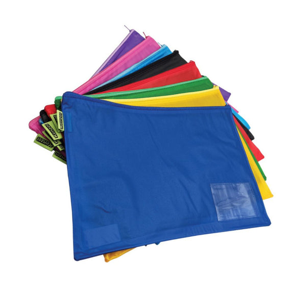PVC Book Bag Assorted Colours