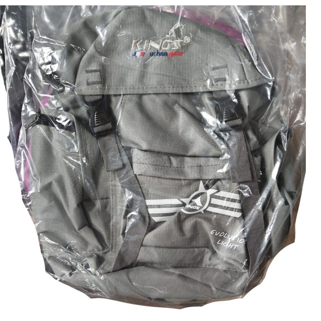 Kings School Bag Grey Evo Light