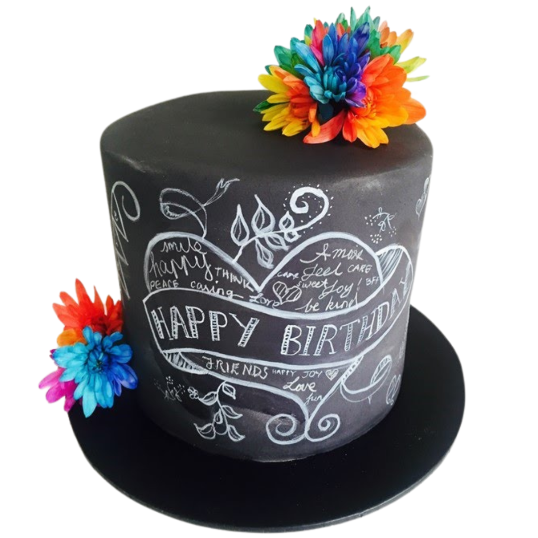 Cake Boards Masonite - Black, Round, Assorted Sizes