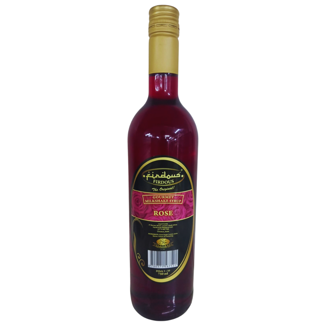 Firdous Rose Syrup - 750ml