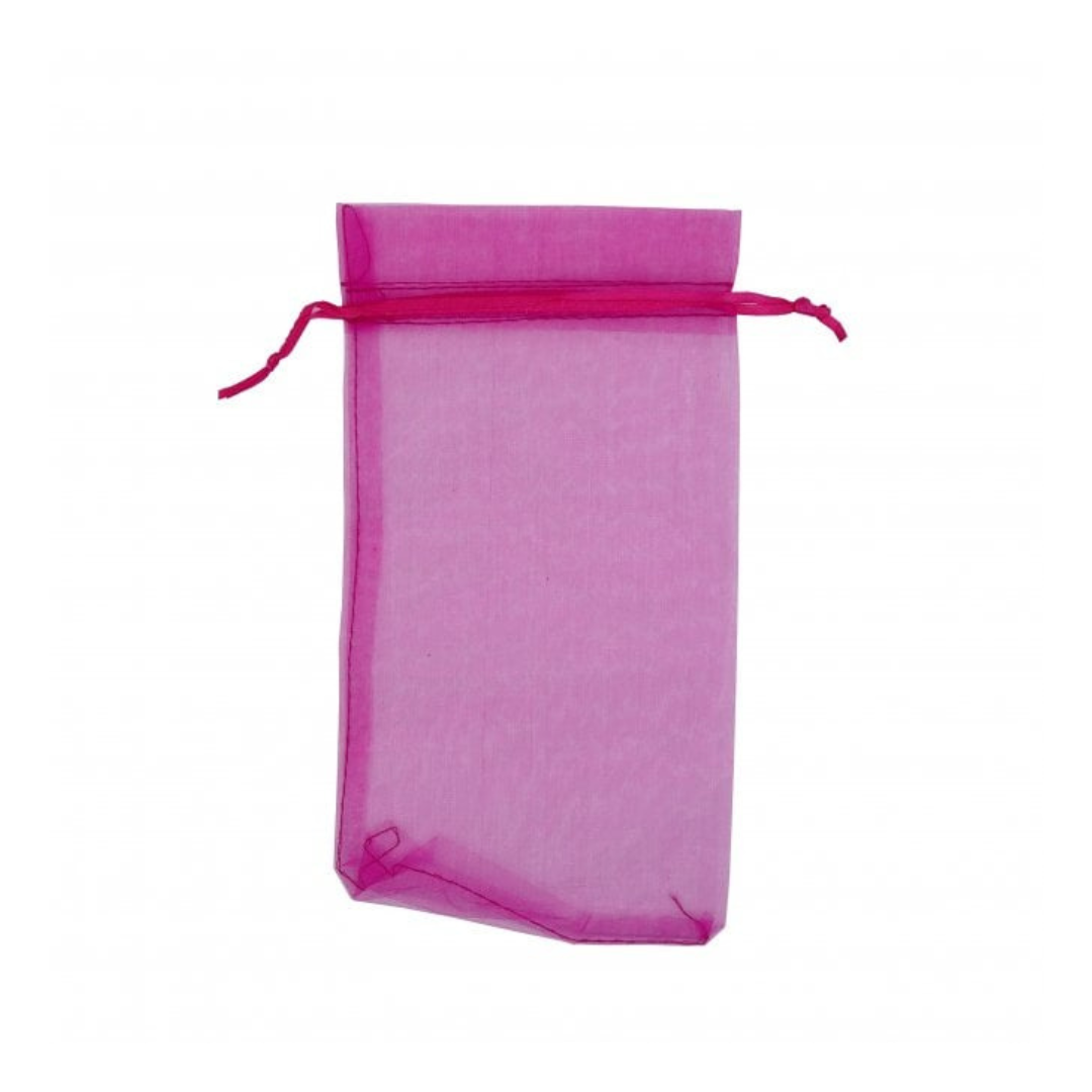 Organza Bag - Deep Pink