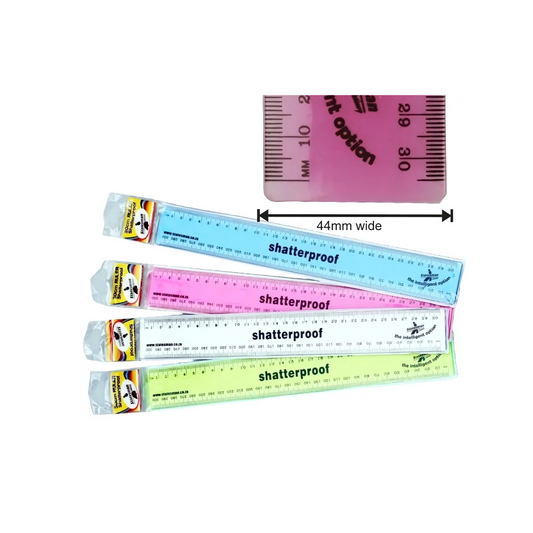 Statesman road Shatterproof 30cm Ruler