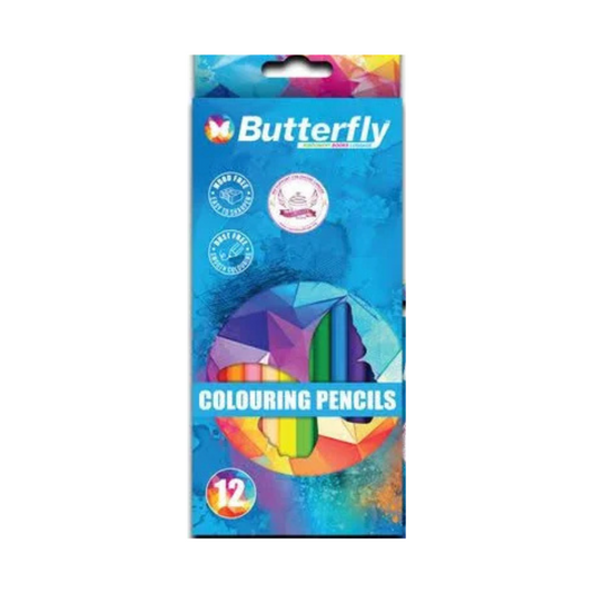 Butterfly Colouring Pencils 12s