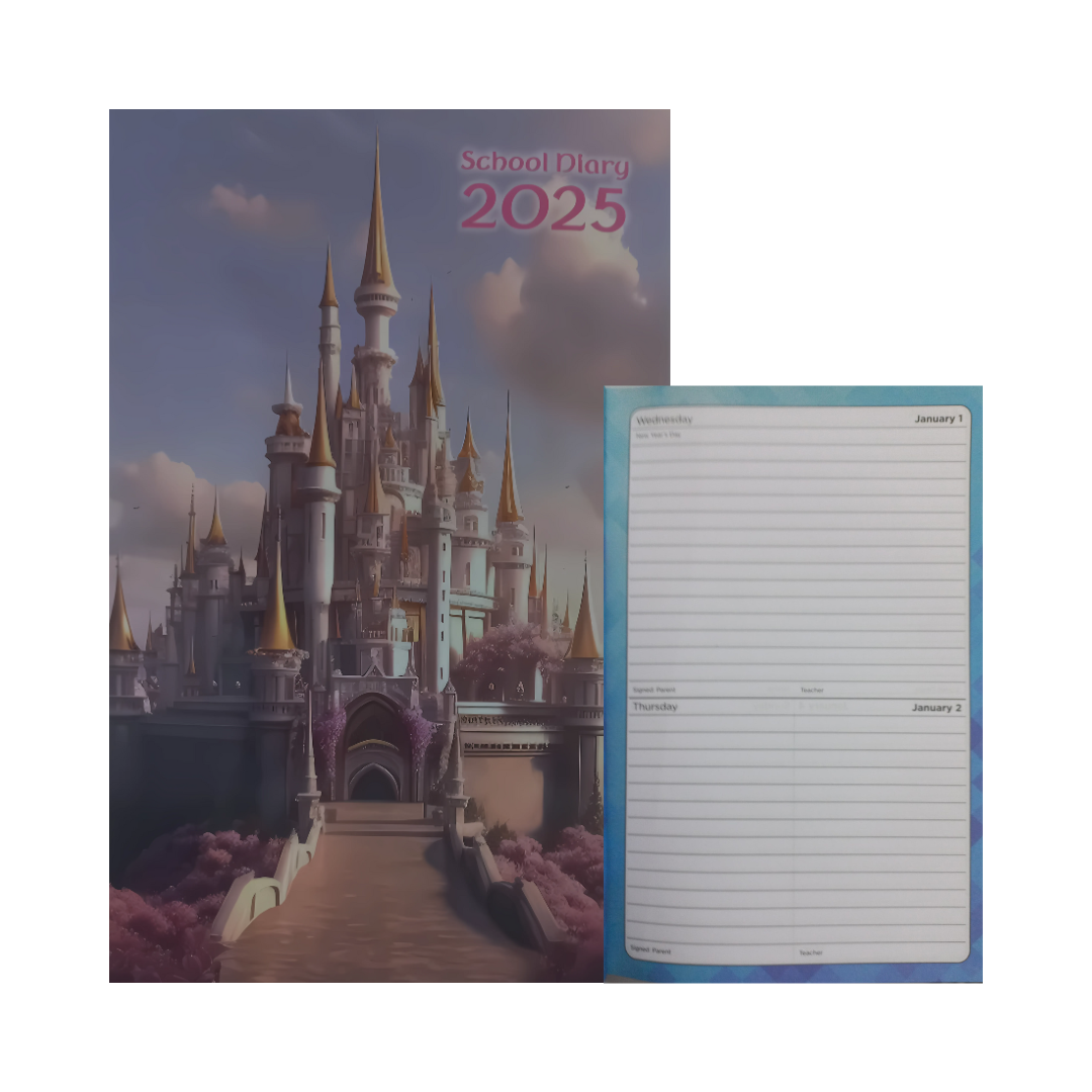 School Diary 2025 - Princess Castle