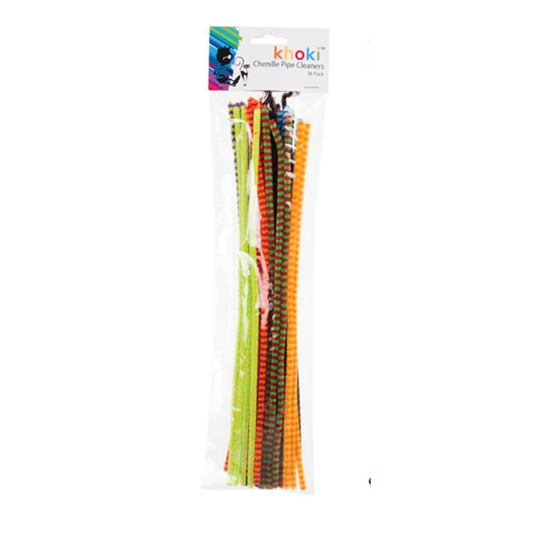 Khoki pipe cleaners 36 pack
