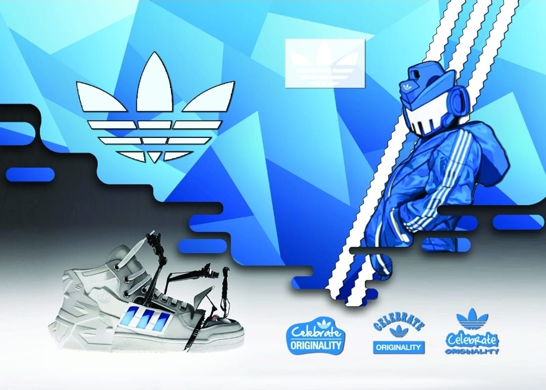 A4 Precut Book Covers - Adidas