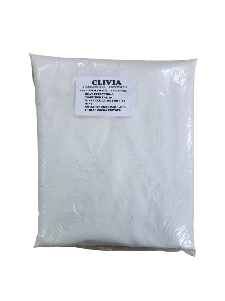 Clivia Vanilla Cake Premix - 1kg