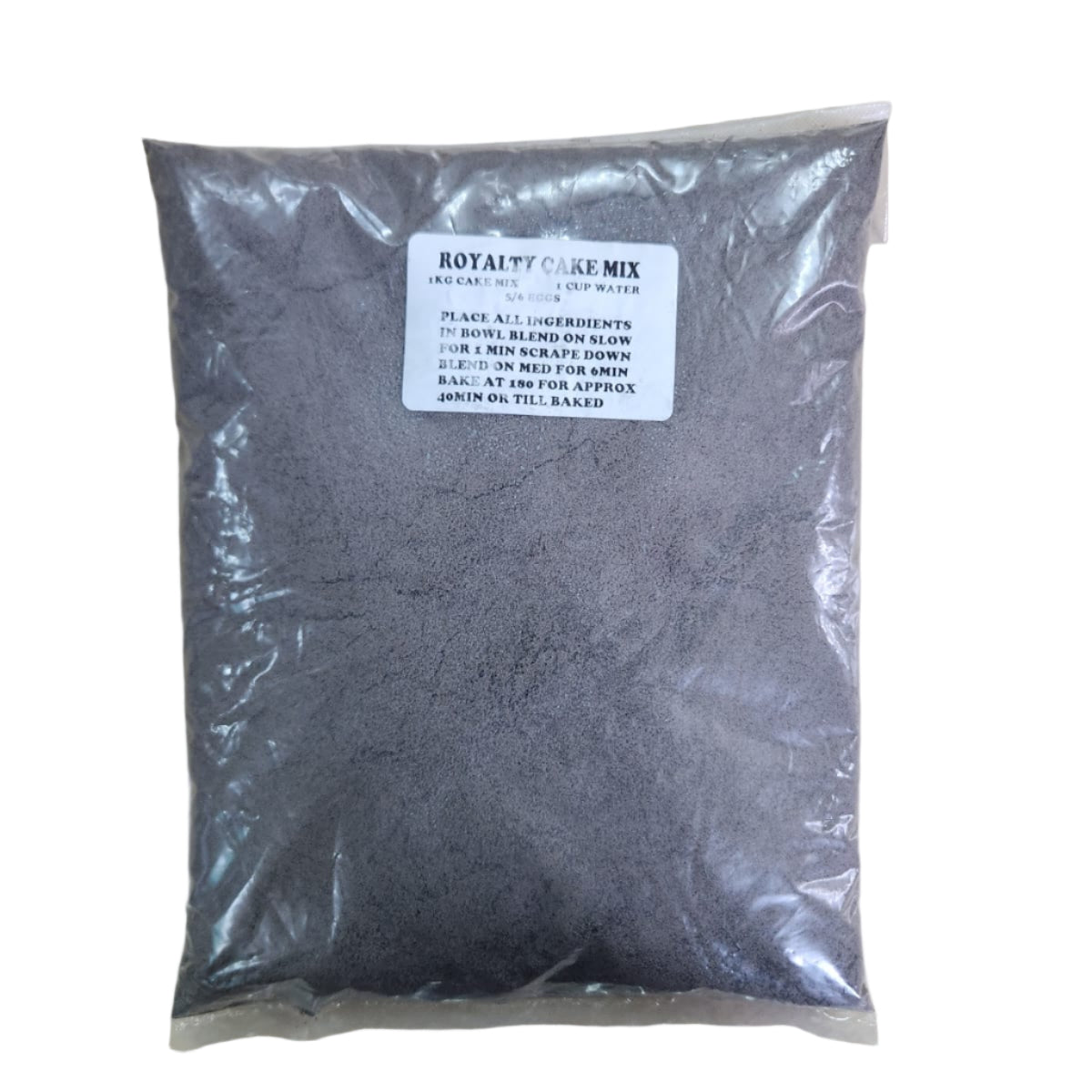 Royalty Dark Choc Cake Premix - 1kg