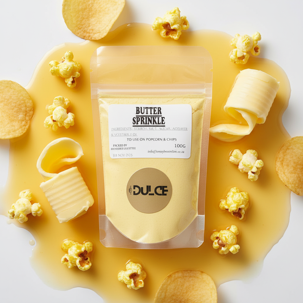 Butter Sprinkle Spice – Popcorn & Chips Seasoning, 100g