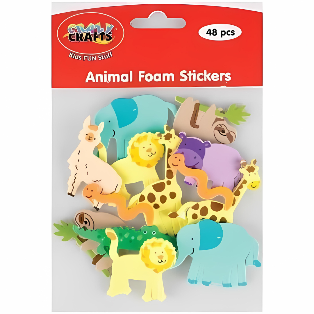 Crazy Crafts Stickers Assorted Packs