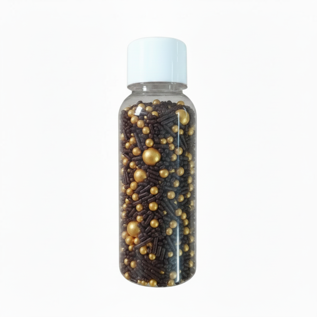 Mixed Sprinkles/ Vermicelli - Assorted Black