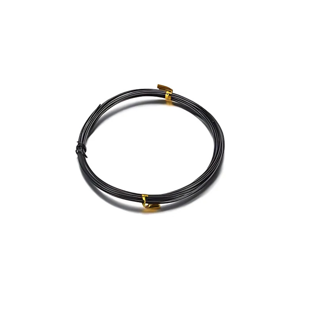 Crazy Crafts Aluminium Wire - Black