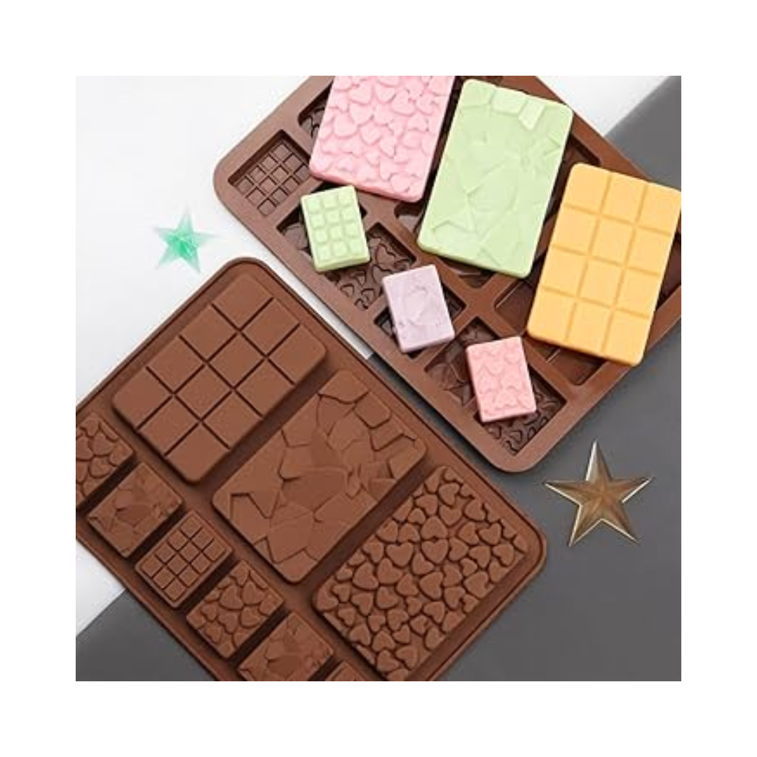 Mini Chocolate Geometrical Silicone Mould