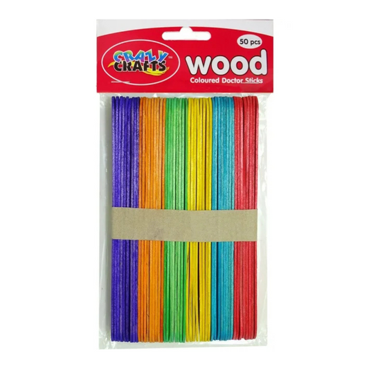 Crazy Craft Colour Doctor Sticks - 50pc