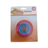 Round Biscuit Plastic Cutter - 5pc